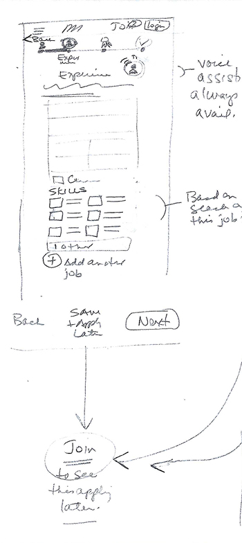 mobile paq balsamiq wireframe