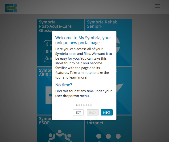 tour welcome message