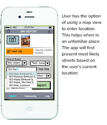 mobile wireframe